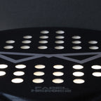 The Silent Hero junior padel racket surface texture close-up