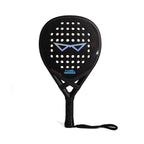Black Silent Adult padel racket front view