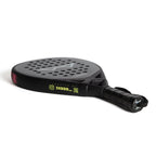 Black Silent Adult padel racket head detail