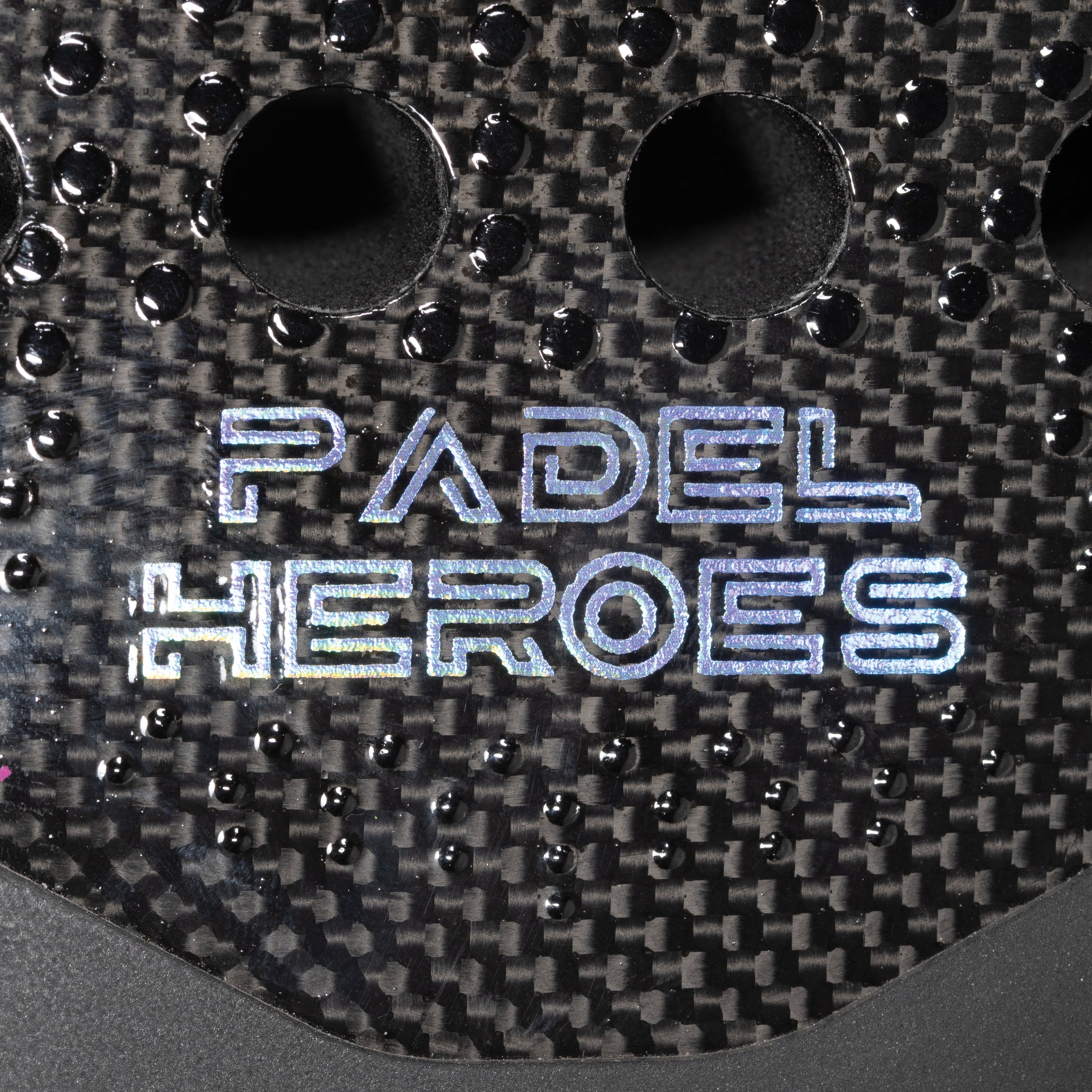 Black Silent Adult carbon fibre surface close-up