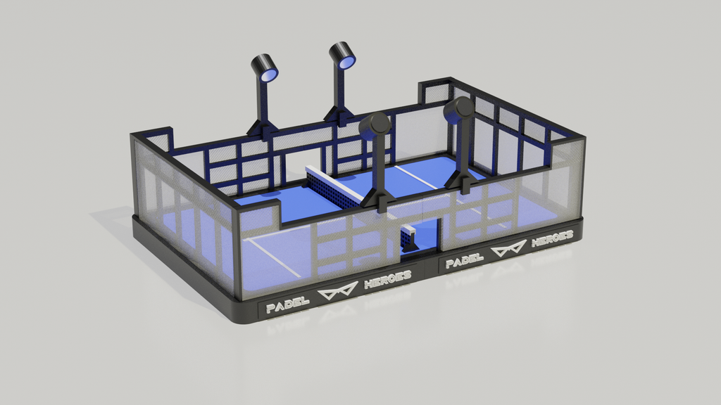 Standard 3D Printed Padel Court