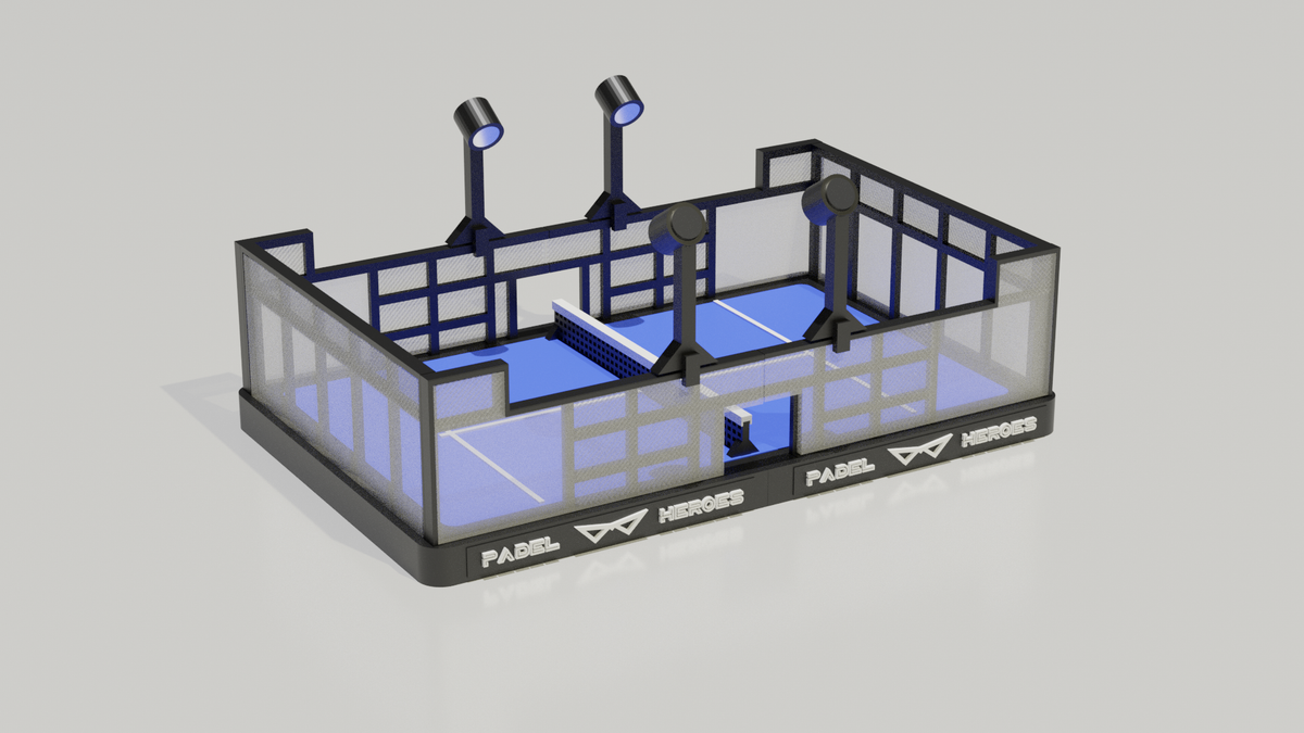 Standard 3D Printed Padel Court