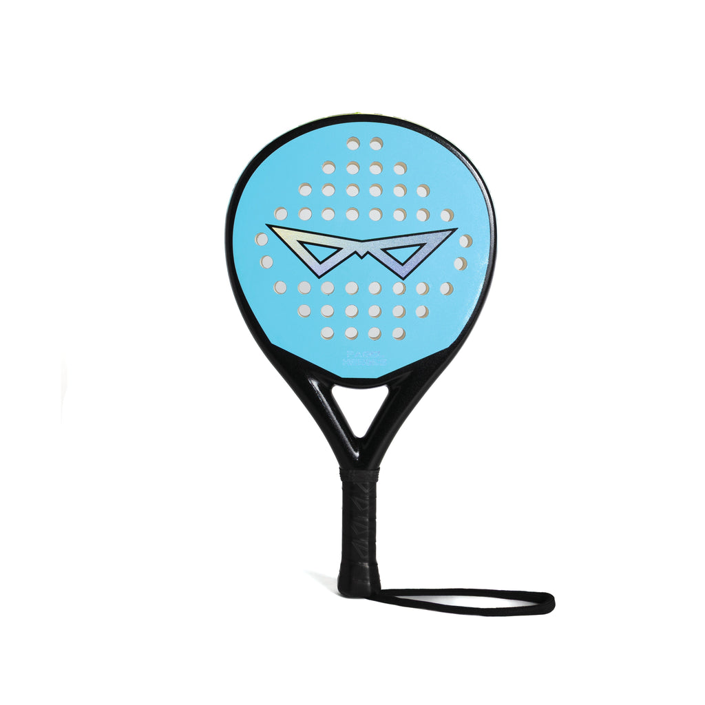 The Super Hero junior padel racket front view