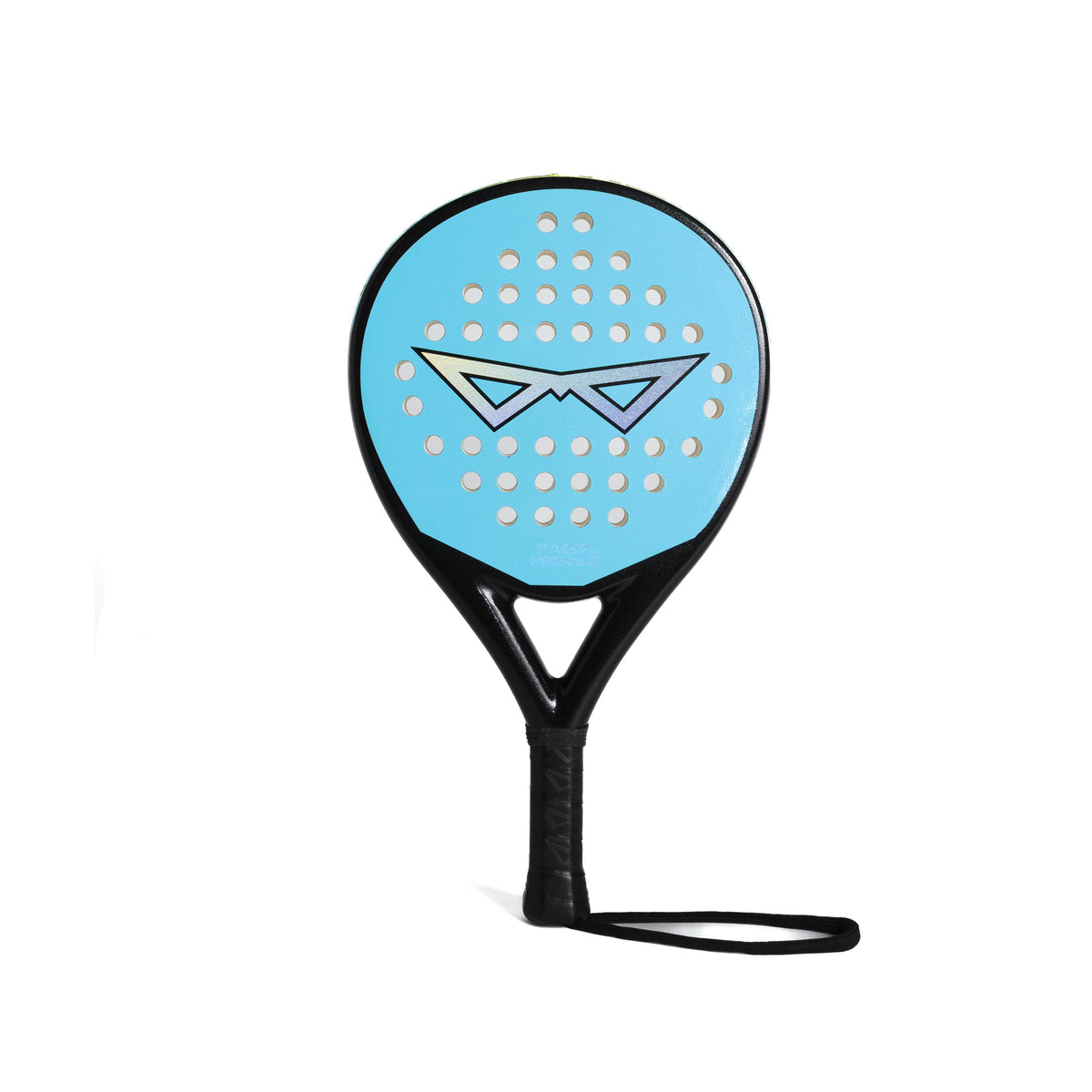 The Super Hero junior padel racket front view