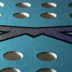 The Super Hero junior padel racket surface texture close-up