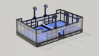 Standard 3D Printed Padel Court