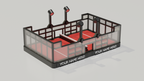 Standard 3D Printed Padel Court