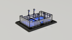 Personalised 3D Printed Padel Court