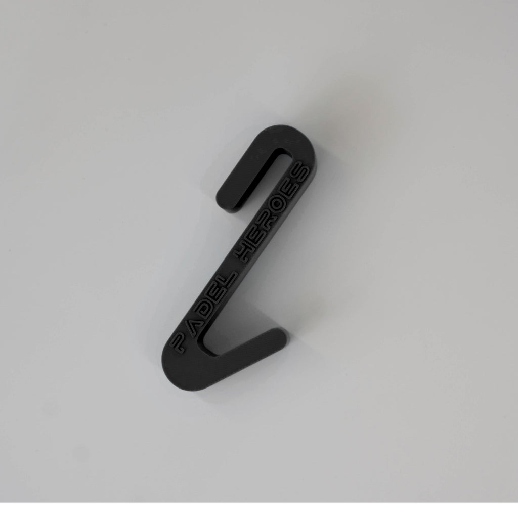 Large Padel Cage Hook Top [colour:bajada-black]