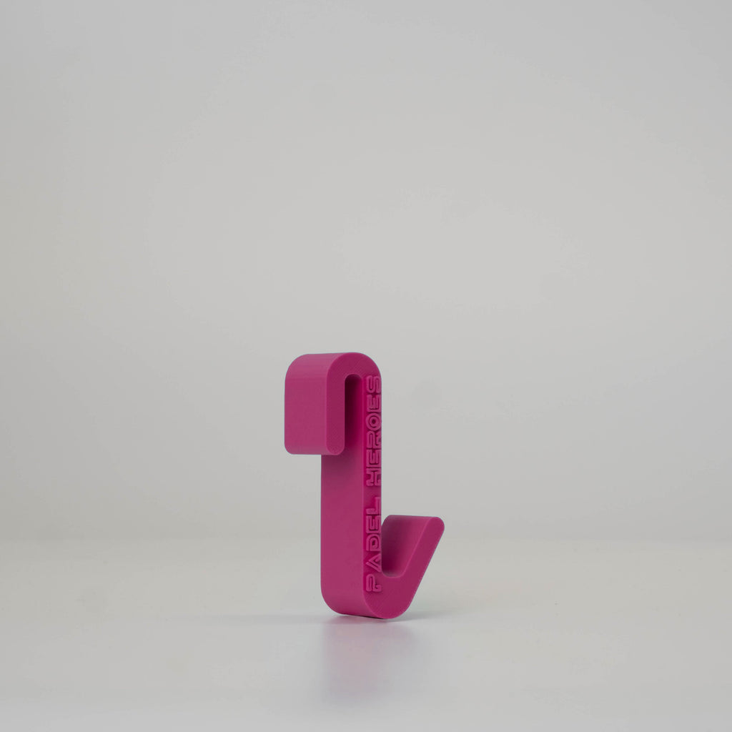Large Padel Cage Hook Angle [colour:pop-it-pink]
