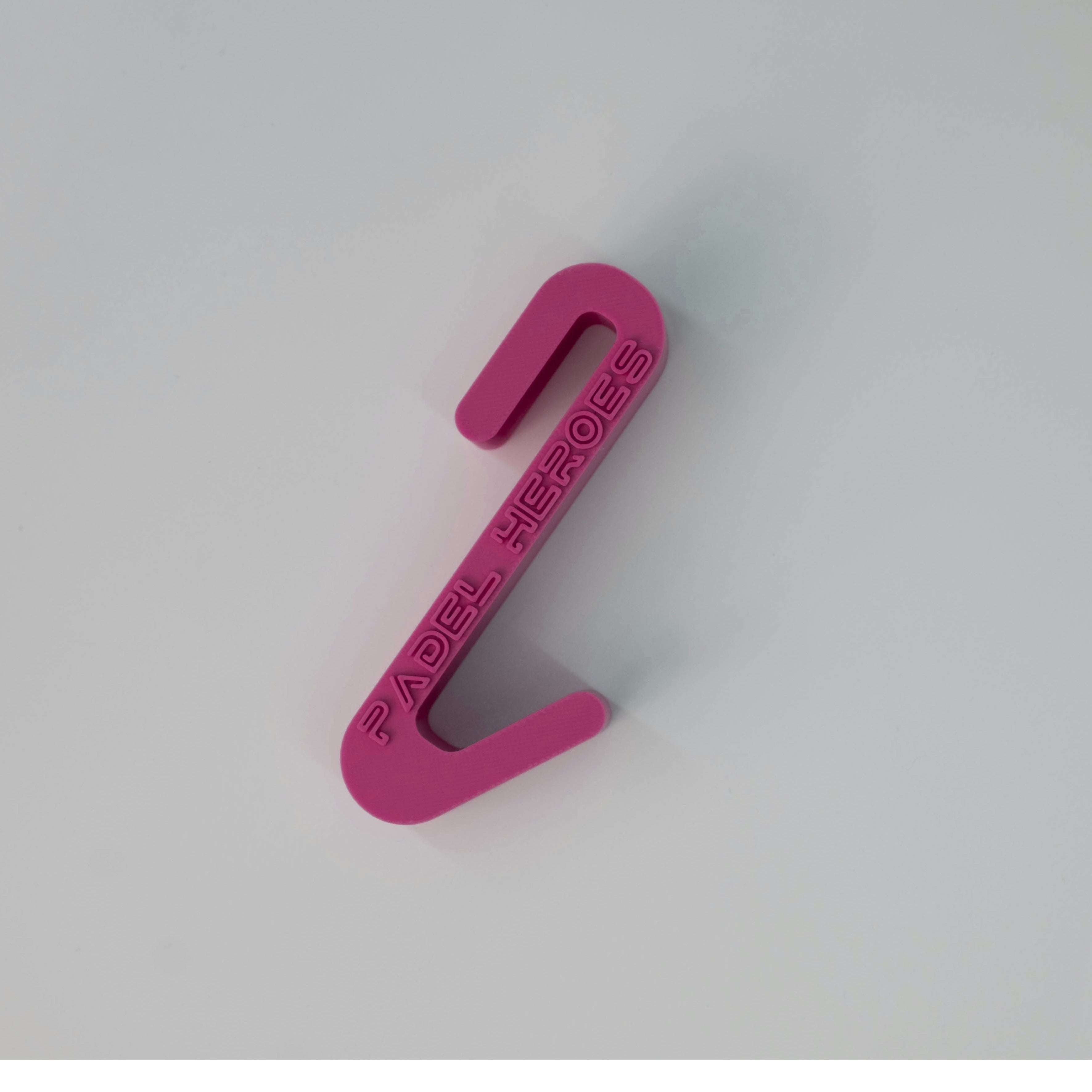 Large Padel Cage Hook Top [colour:pop-it-pink]