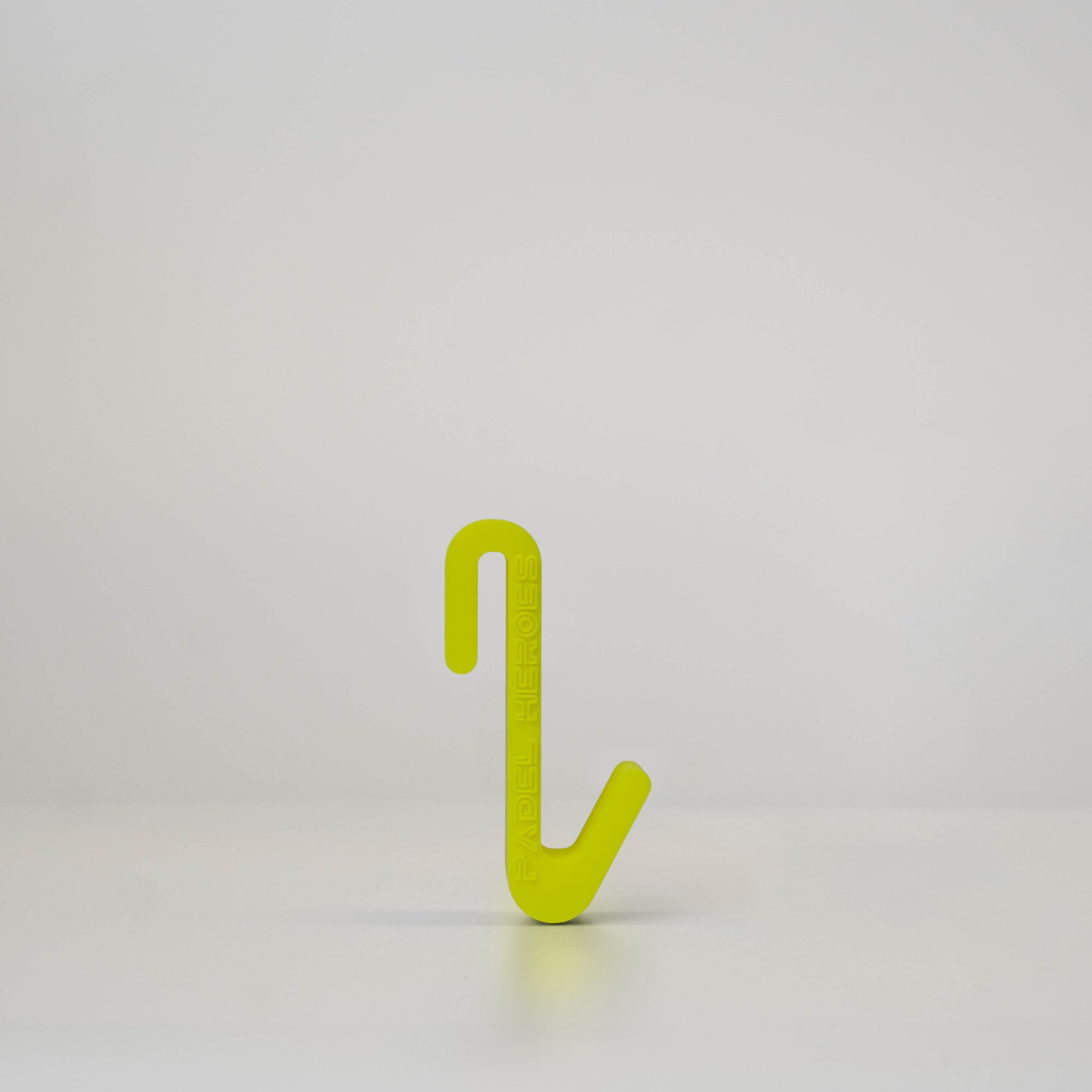 Large Padel Cage Hook Front [colour:vamos-yellow]