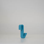 Small Padel Cage Hook Angle [colour:bandeja-blue]