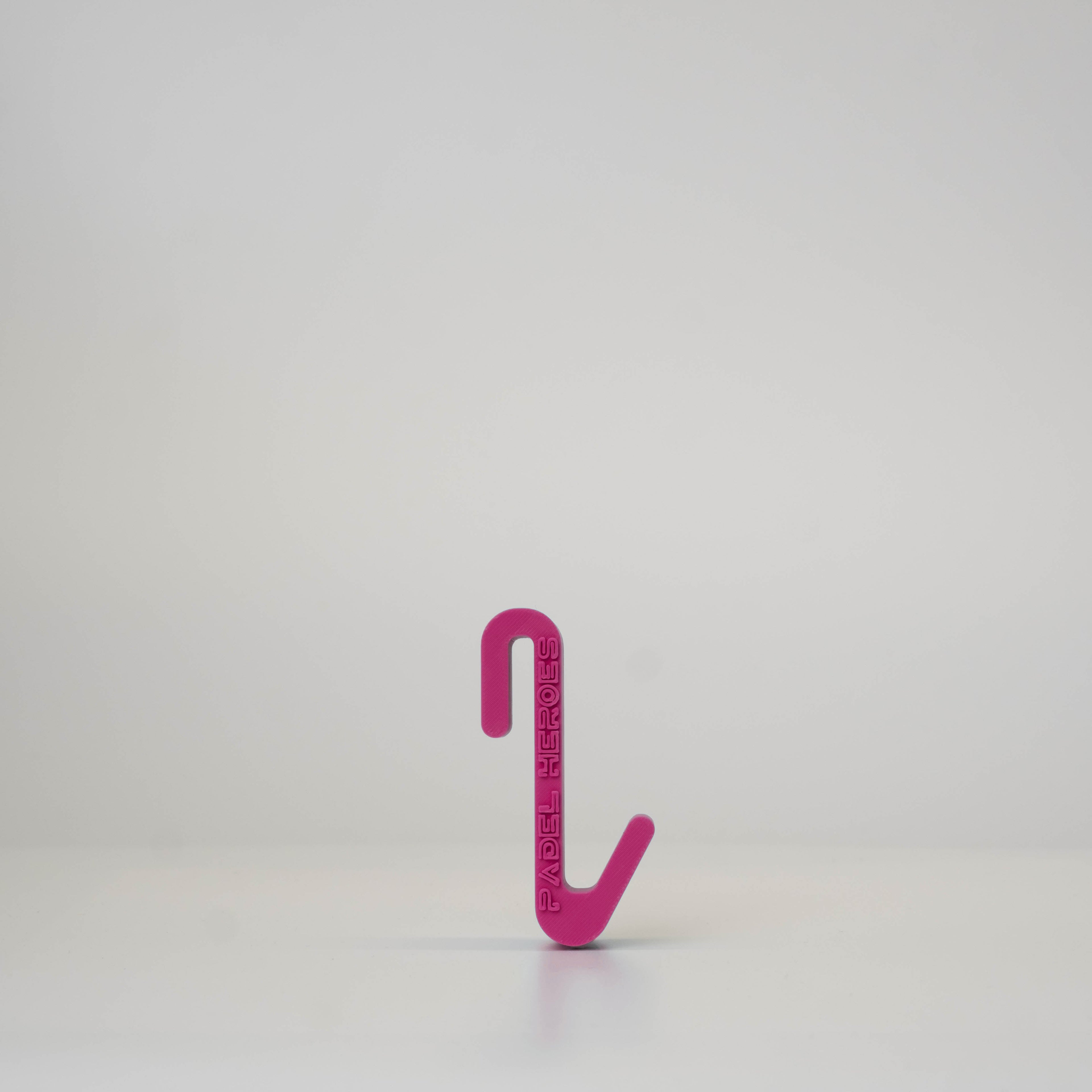 Small Padel Cage Hook Front [colour:pop-it-pink]