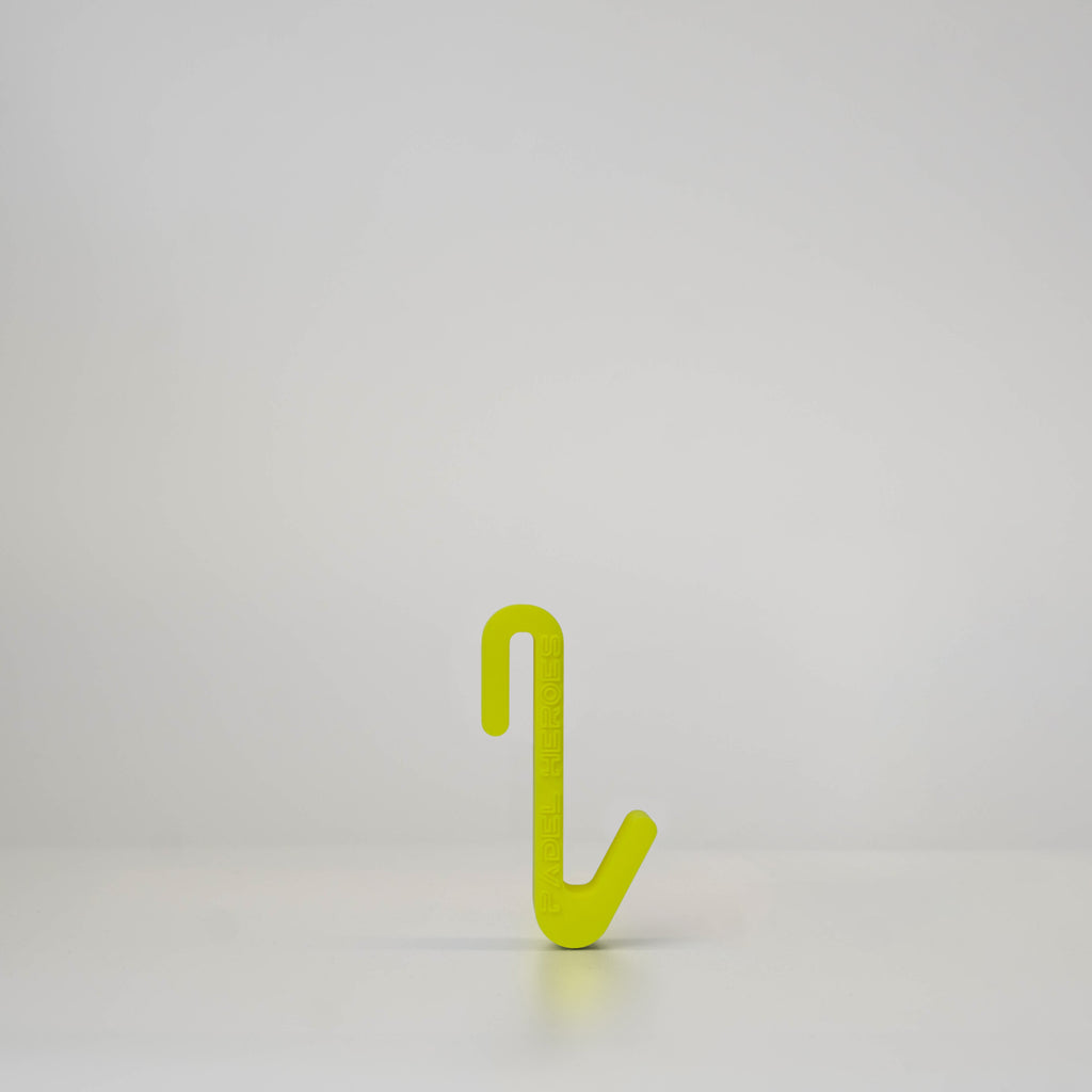 Small Padel Cage Hook Front [colour:vamos-yellow]