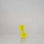 Small Padel Cage Hook Angle [colour:vamos-yellow]