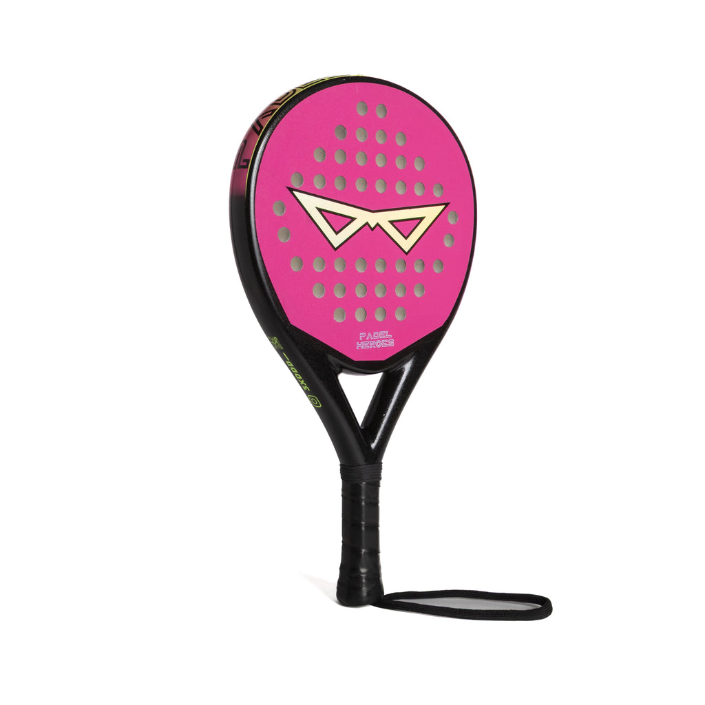 The Unsung Hero junior padel racket rear angle