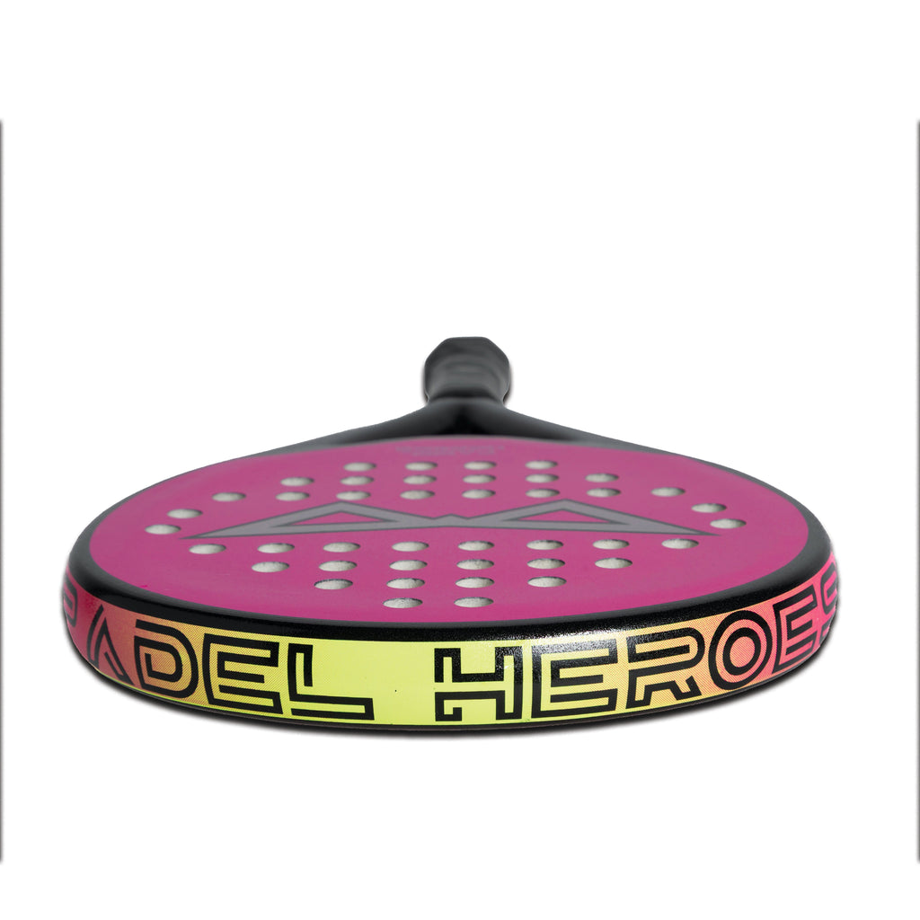 The Unsung Hero junior padel racket edge detail