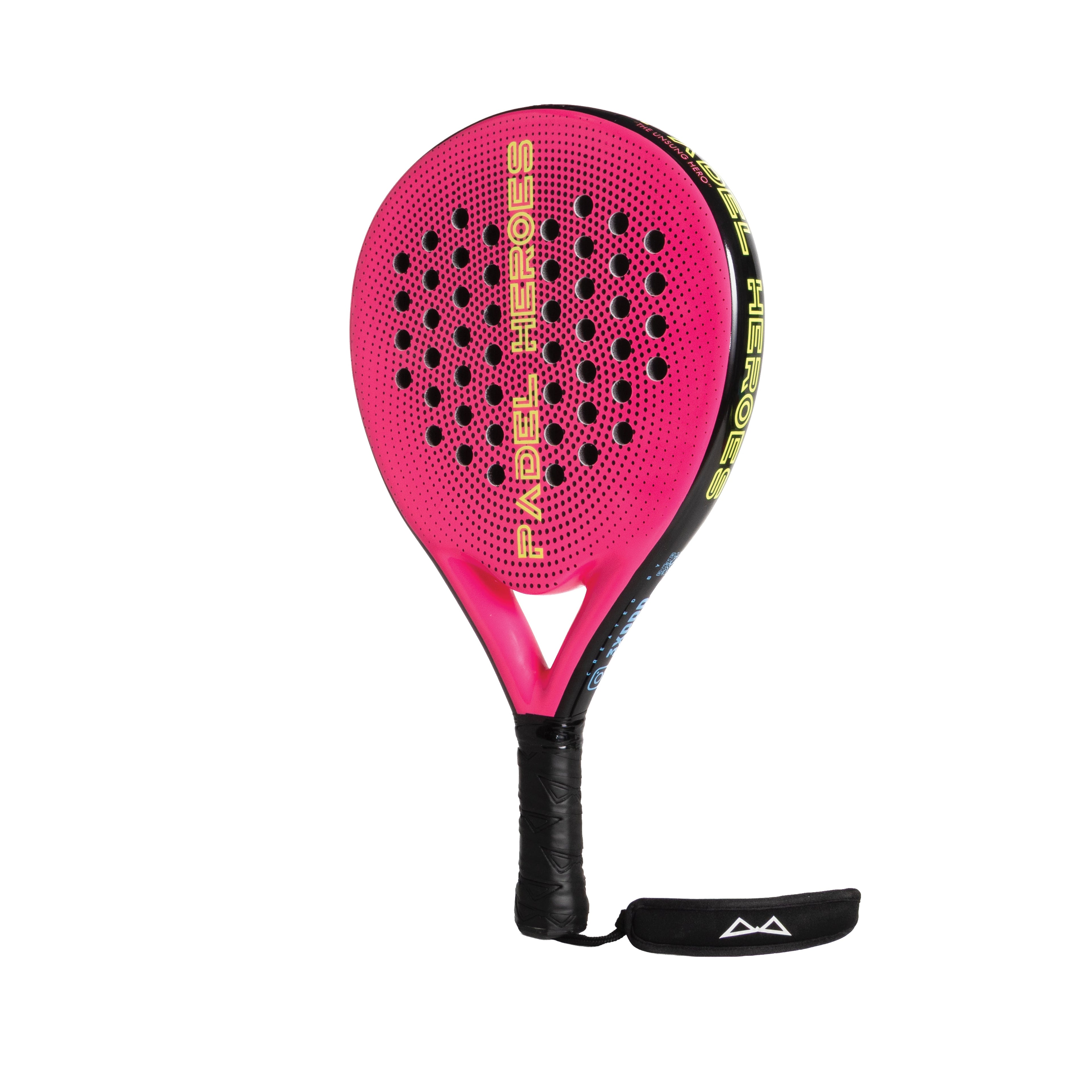 The Unsung Hero adult padel racket front perspective