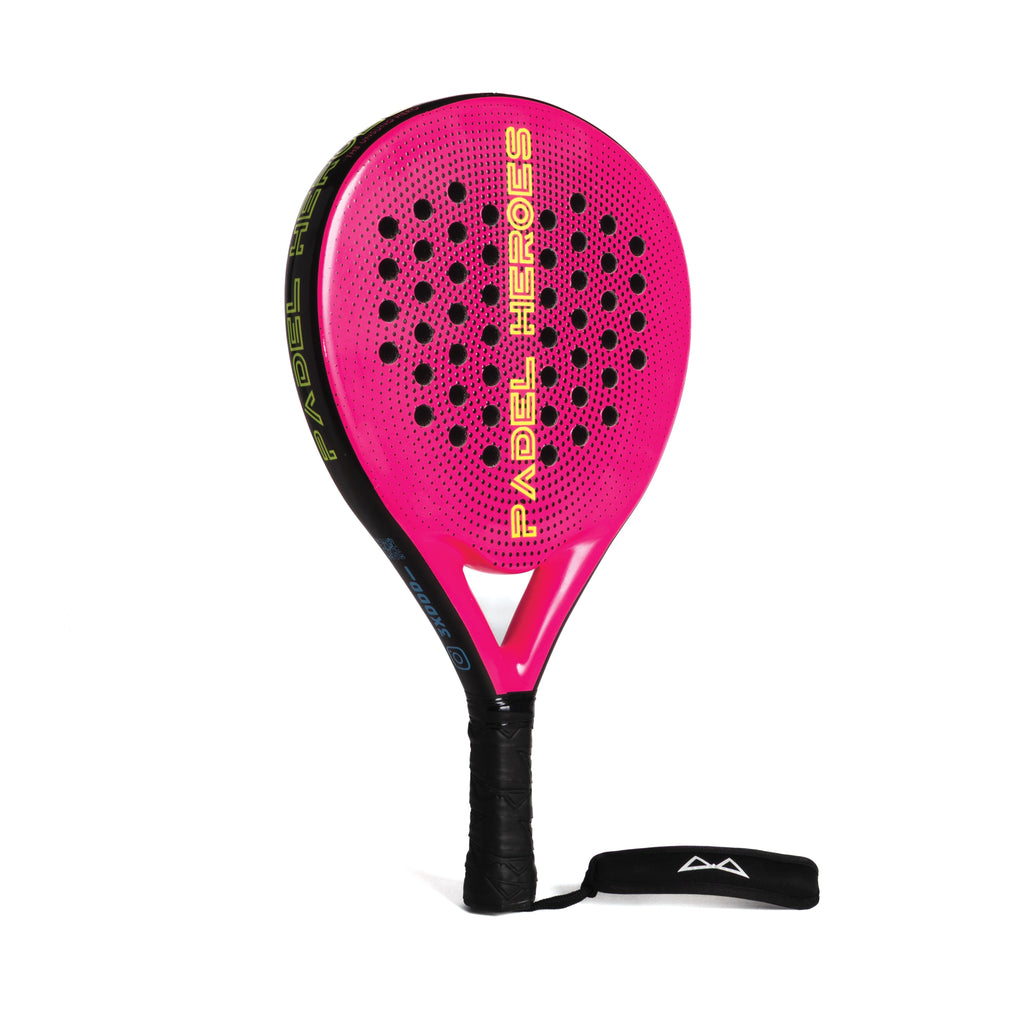 The Unsung Hero adult padel racket rear angle