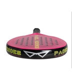 The Unsung Hero adult padel racket edge detail