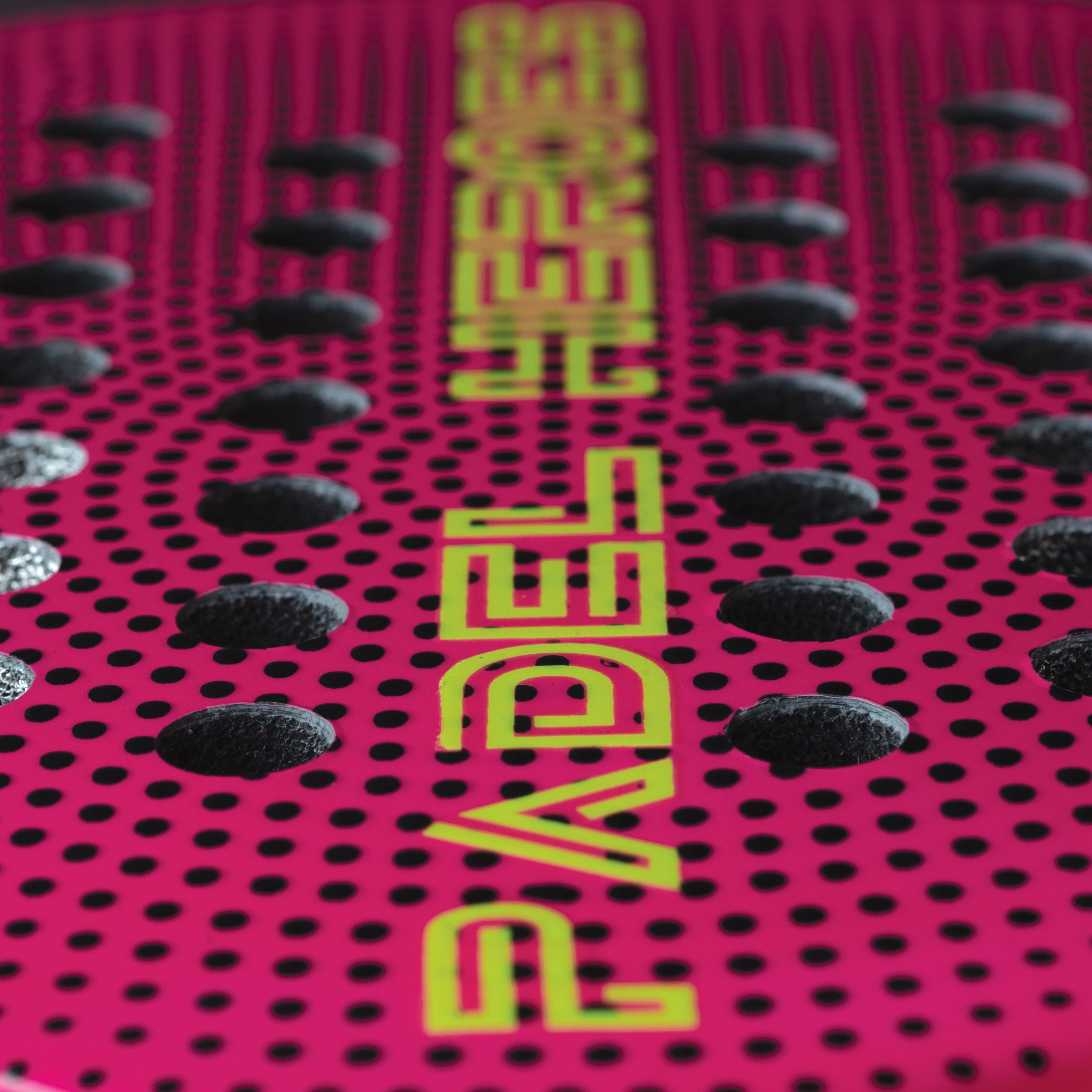 The Unsung Hero adult padel racket carbon fibre surface close-up
