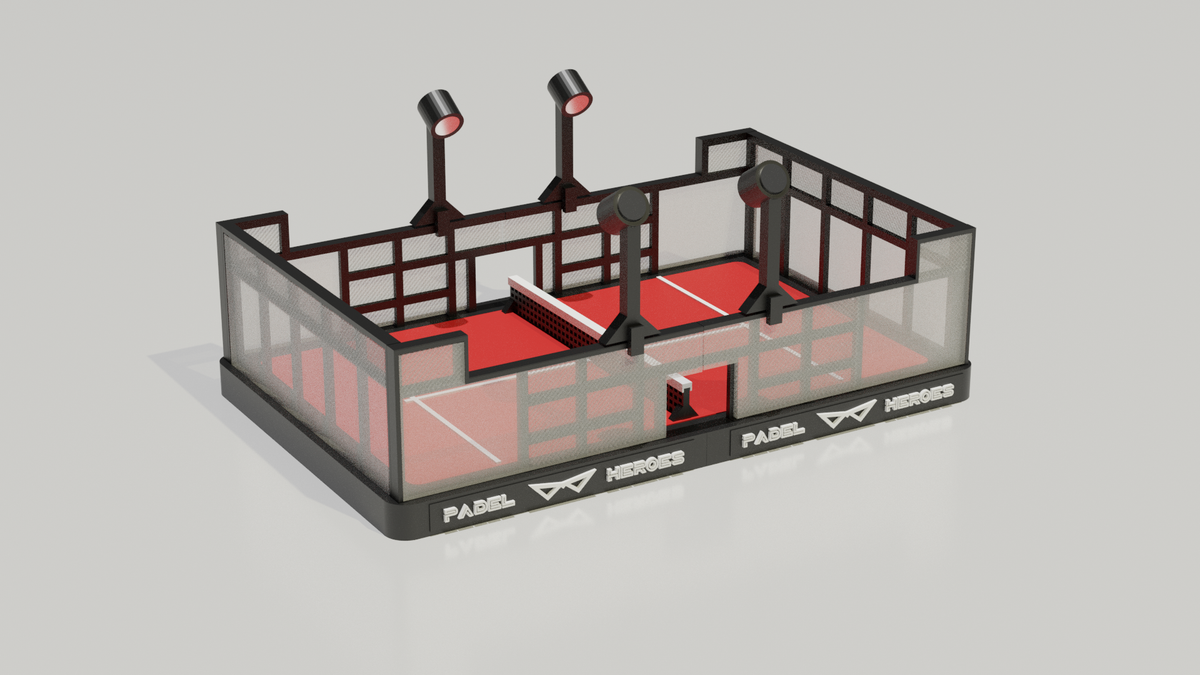 Standard 3D Printed Padel Court
