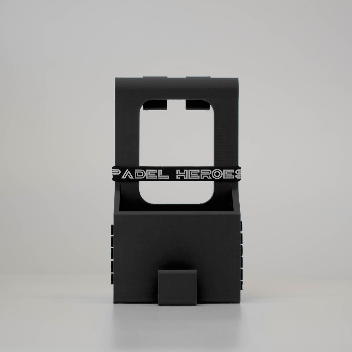 Phone Holder + Hook Front [colour:bajada-black]