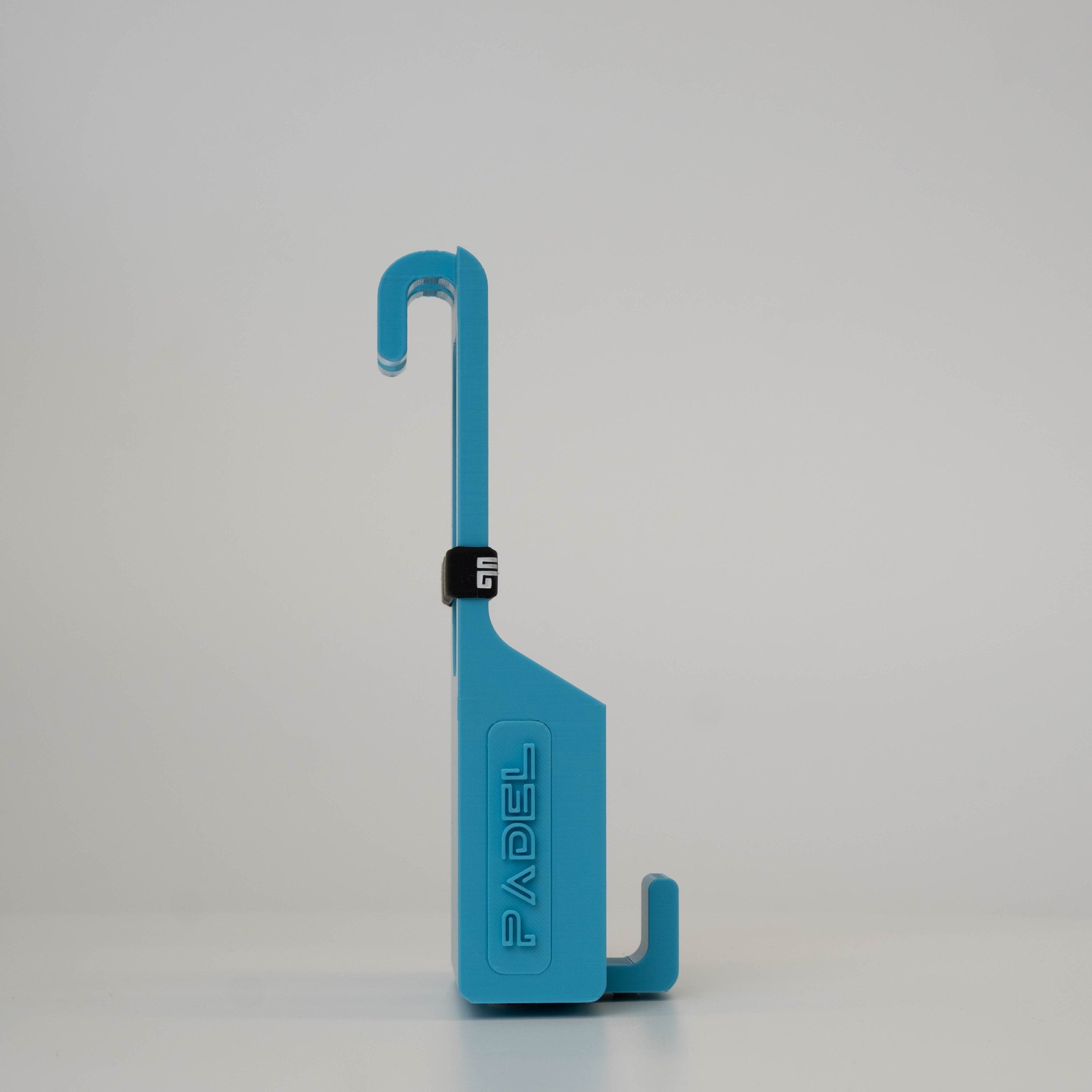 Phone Holder + Hook Side Left [colour:bandeja-blue]