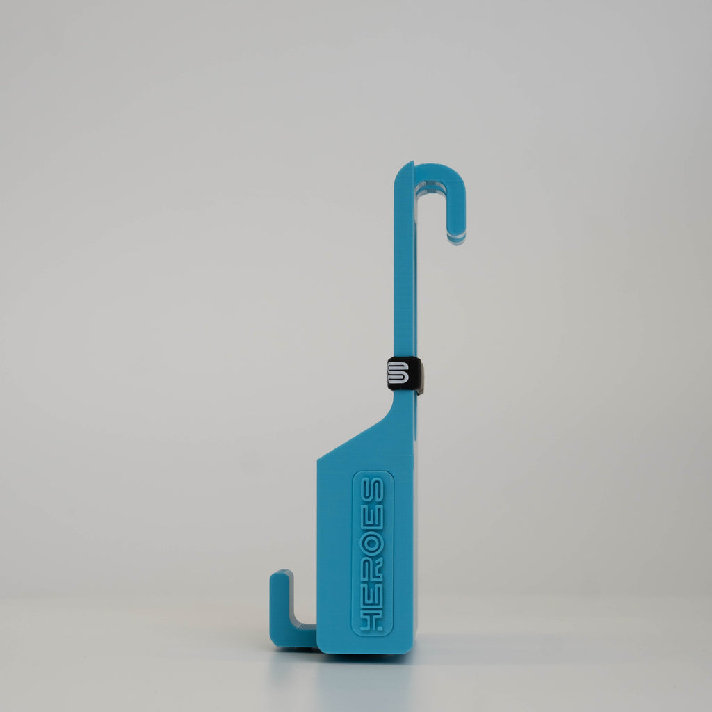 Phone Holder + Hook Side Right [colour:bandeja-blue]