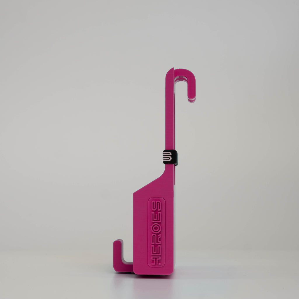 Phone Holder + Hook Side Right [colour:pop-it-pink]
