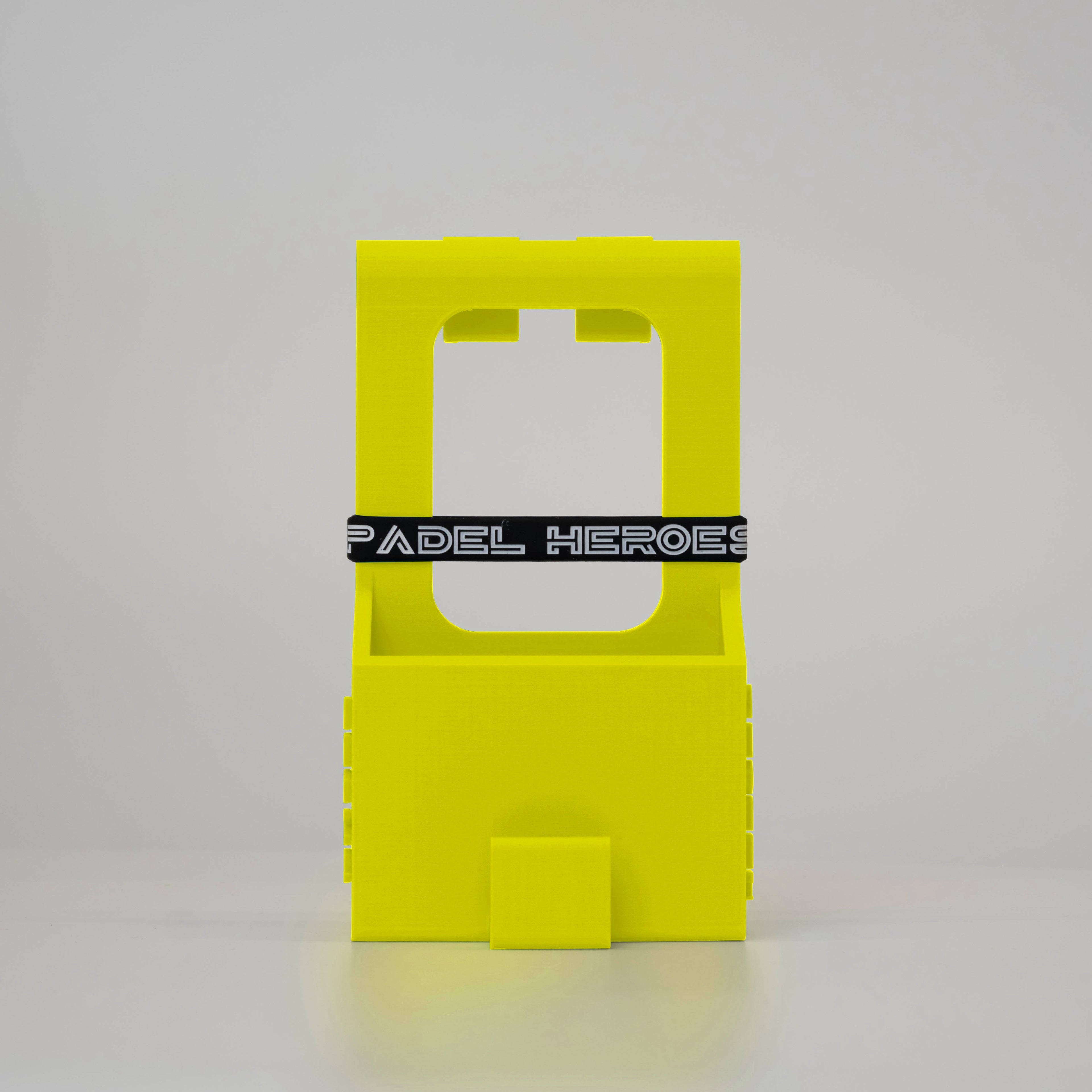Phone Holder + Hook Front [colour:vamos-yellow]