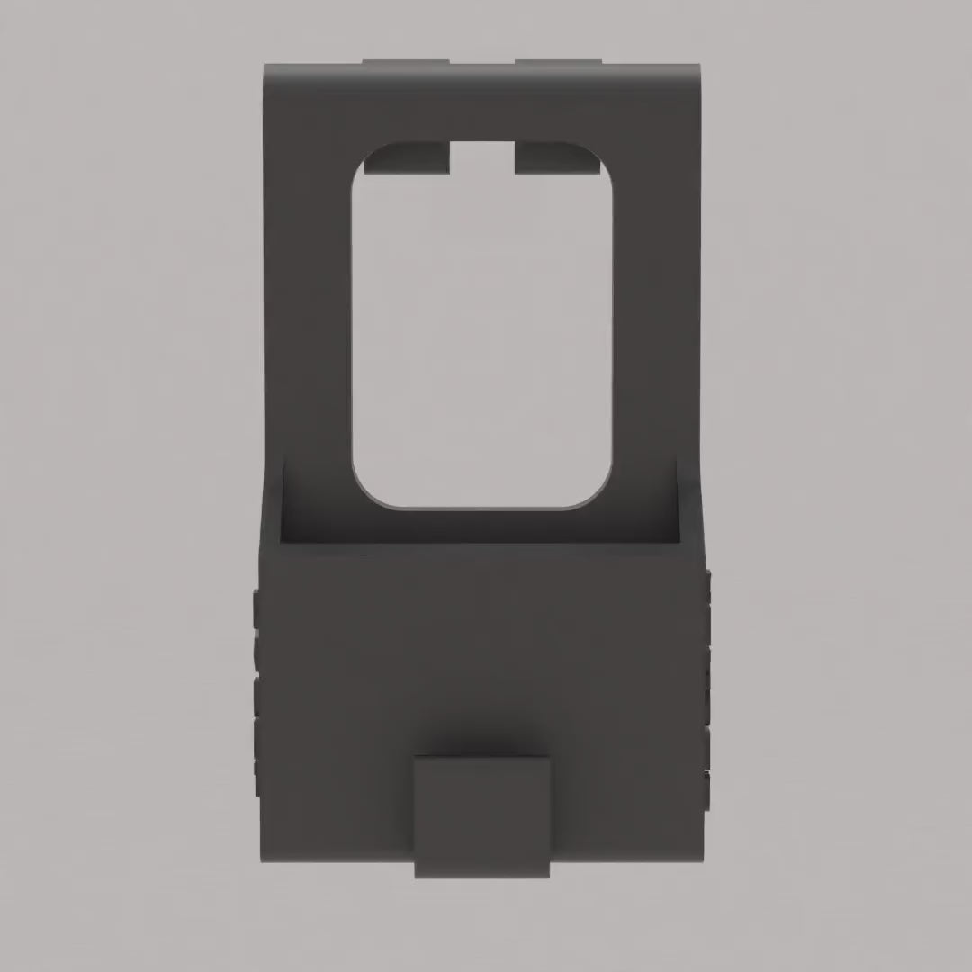 Phone Holder + Hook Top [colour:bajada-black]