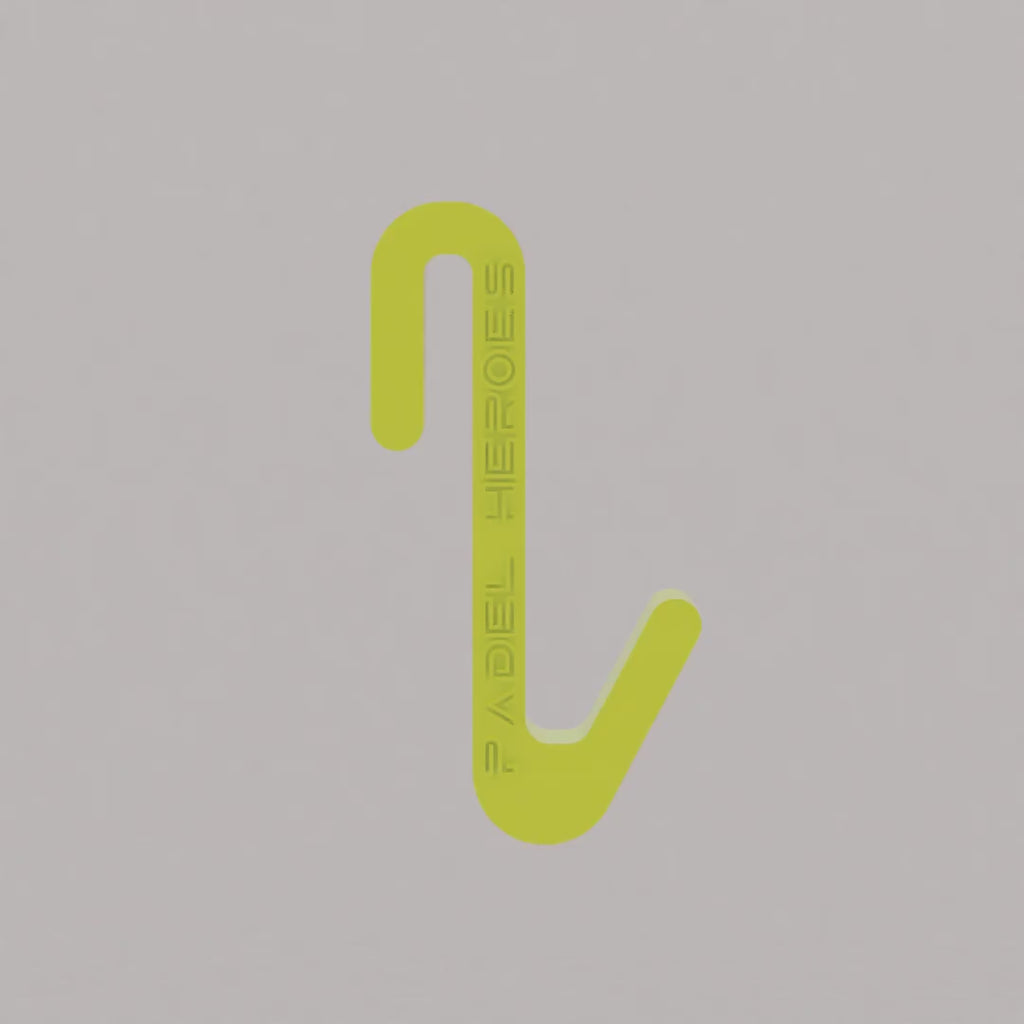 Large Padel Cage Hook video [colour:vamos-yellow]