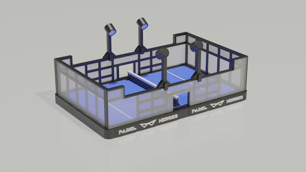 Standard 3D Printed Padel Court