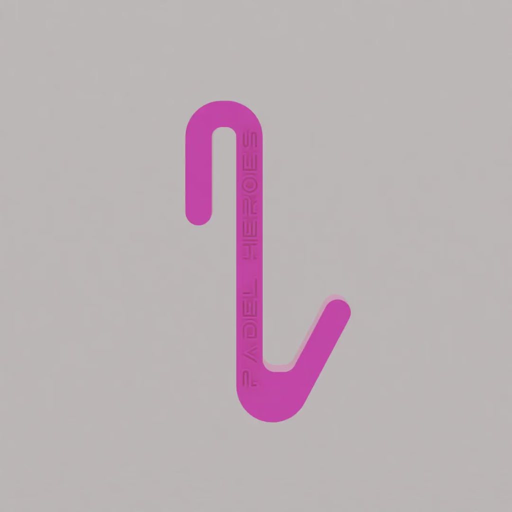 Large Padel Cage Hook video [colour:pop-it-pink]